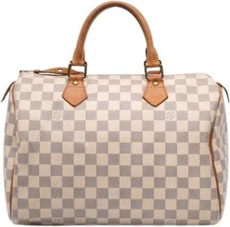 Louis Vuitton Pre-owned Handbags, female, White, Size: ONE SIZE Pre-owned Speedy 30