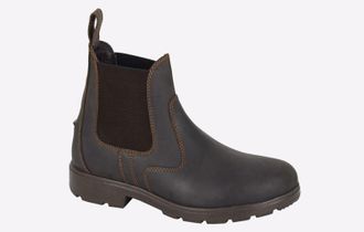 Woodland Kielder Twin Gusset WATERPROOF Womens - Brown Leather - Size UK 8