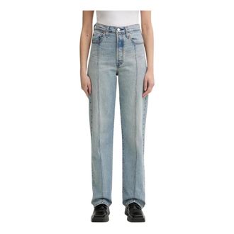 Levi's Dames, Jeans, Blauw, Maat: W27 L34 Denim