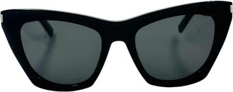 Saint Laurent Kate Zonnebrillen - Dames - Zonnebrillen - Zwart - ONE Size - Accessoires
