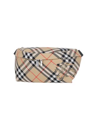 Burberry Mens Bags Beige Polyester