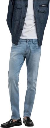 Replay Heren, Jeans, Blauw, Maat: W38 L32 Katoen