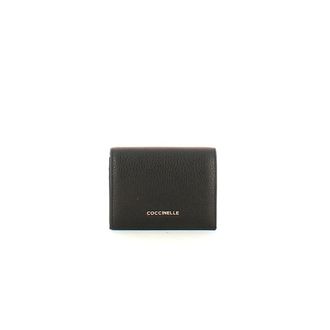 Coccinelle Wallets & Cardholders, female, Black, Size: ONE SIZE Metallic Soft Card Holder