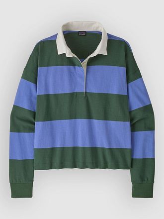Patagonia Rugby T-Shirt blau