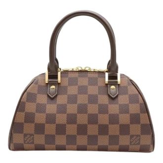 Louis Vuitton Pre-owned Vintage Canvas Handbag - Dames - Pre-owned - Bruin - Maat: ONE Size