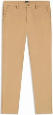 HUGO BOSS P-Kaiton 1-Zip Broek - Heren - Chinos - Beige - W34 - Katoen - Broeken