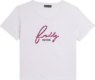 Freddy T-shirt con logo Freddy floreale