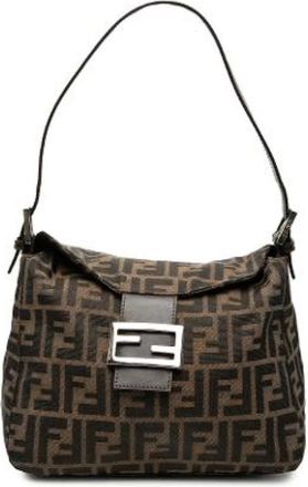 Fendi Pre-owned Shoulder Bags, female, Brown, Size: ONE SIZE Pre-owned Shoulder Bag