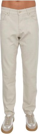HUGO BOSS Maine Broeken - Heren - Chinos - Beige - W38 - Katoen - Broeken