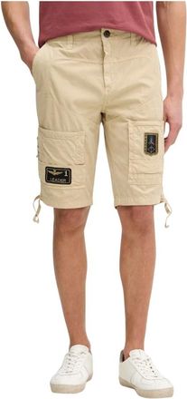 Aeronautica Hombre, Pantalones cortos, Beige, Talla: M