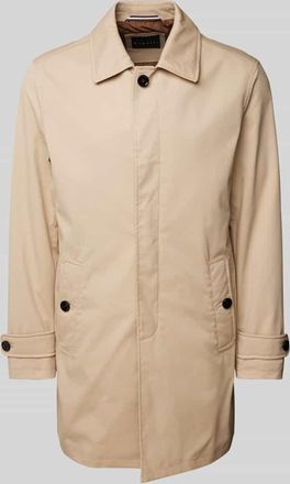 Bugatti Mantel mit Umlegekragen in Beige, Gr&ouml;&szlig;e 56