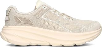 Hoka One One Schoenen, Heren, Beige, 46 2/3 EU, Ecru Textiel Sneakers Clifton One 9