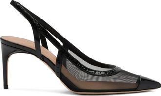 Malone Souliers 70 mm Aubrey pumps - Zwart