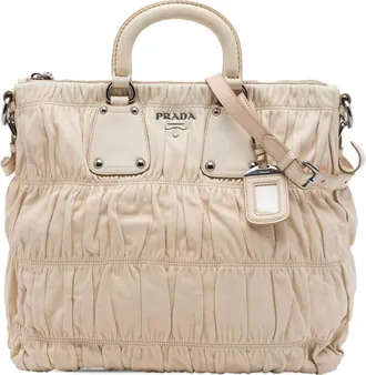 Prada Pre-owned Prada Nappa Gaufre Satchel Ladies 4LB1MELX78UACKMZ