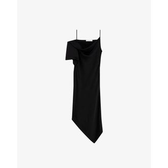 Iro Party Dresses, female, Black, Size: XS Thiana Asymmetrical Long Dress