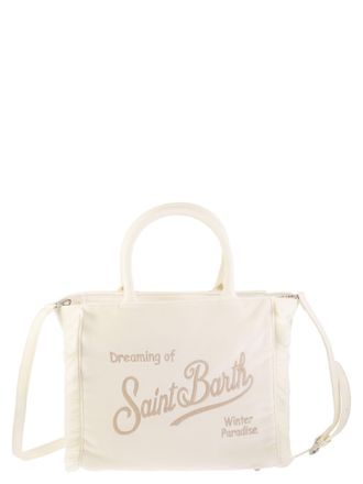 MC2 Saint Barth Colette - Samthandtasche mit Logo