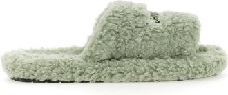 Hinnominate Eco-Friendly Fur Slipper - Green