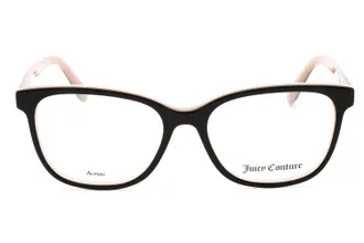 Juicy Couture JU213 Rectangular Acetate Eyeglasses - Black