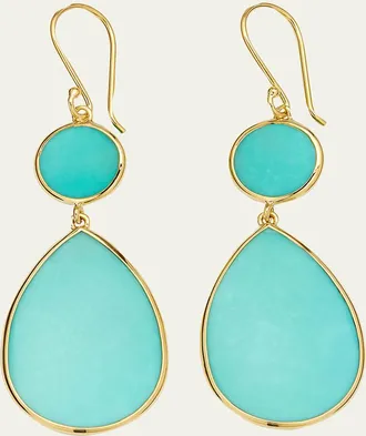 Ippolita Double Drop Earrings in 18K Gold