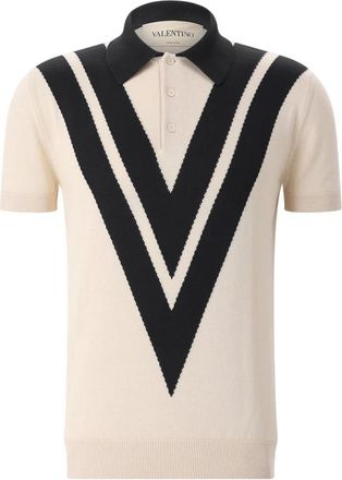 Valentino Polo Shirts, male, Multicolor, Size: XL VLogo Polo Shirt