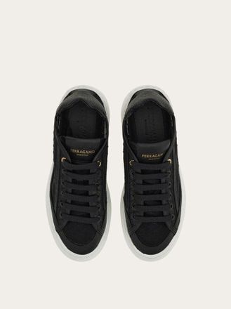 Ferragamo Devin Parker Sneaker - Black