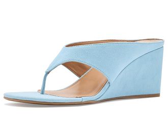 Marc Fisher Udena Womens Dress Sandals Light Blue Suede : 7.5 M, Leather