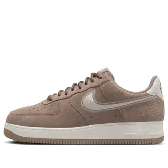 Nike Air Force 1 Low 07 LV8 Mink Brown Embroidered Swoosh HJ4465-200