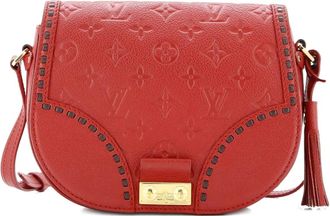 Louis Vuitton Junot Handbag Monogram Empreinte Leather crossbody bag - Rood