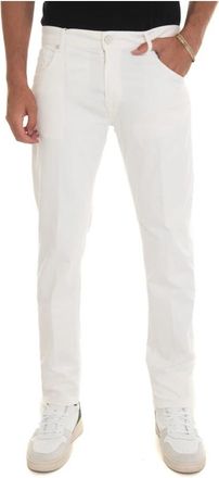 Marco Pescarolo Nerano 1 5-pocket trousers - Heren - Slim Fit Broeken - Wit - 4XL - Broeken