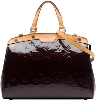 Louis Vuitton Pre-owned Brea MM - Dames - Vintage Handtas - Paars - ONE Size - Vintage