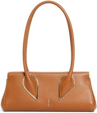 Christian Louboutin Calfskin Baguette Handbag in Cuoio at Nordstrom