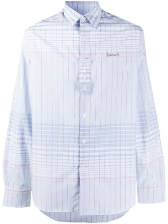 Lanvin Camicia a quadri - Blu