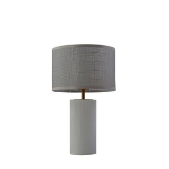 Lindby L&aacute;mpara De Mesa sorscha En Blanco Vidrio - Lindby