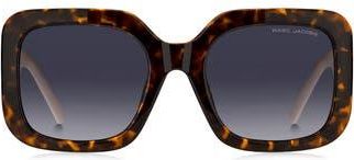 Marc Jacobs 53mm Square Sunglasses in Havana Beige at Nordstrom Rack