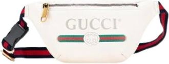 Gucci Pre-owned Belt Bags, female, White, Size: ONE SIZE Pre-owned Leather crossbody-bags