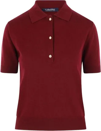 Max Mara Polo Shirts - Dames - Polos - Bruin - L - Tops