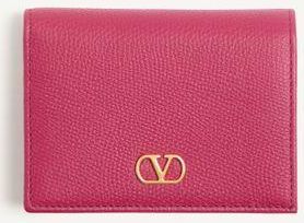 Valentino Garavani VLogo Signature Grainy Calfskin Wallet Woman INSOLENT UNI