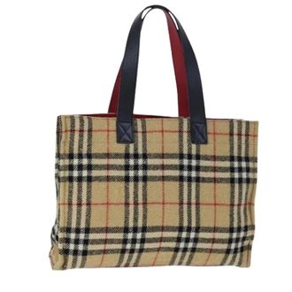 Burberry Pre-owned Tote Bags, female, Beige, Size: ONE SIZE Pre-owned Vintage Tote Bag