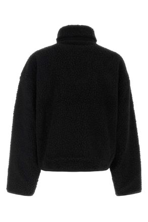 Entire studios Unisex Black Teddy Jacket Giubbini