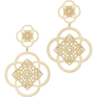Ramy Brook Anya Medallion Drop Earrings in Gold at Nordstrom, Size No Size
