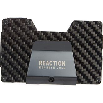 Kenneth Cole Slim Card Holder in Black Multi at Nordstrom Rack