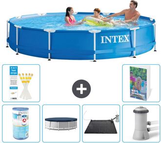 Intex Piscina Con Estructura Redonda - 366x76 Cm - 7-piezas S97