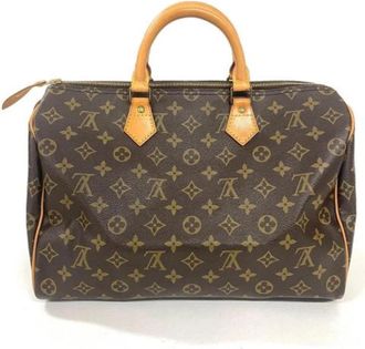 Louis Vuitton Pre-owned M41107 Handtas - Dames - Vintage Handtas - Bruin - ONE Size - Vintage