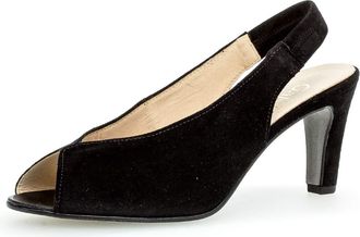 Gabor Eternity Womens Sandals 6.5 UK Black Suede