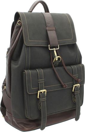 Visconti Hunter Collection RHINO XL Leather Backpack 16161 Oil Brown
