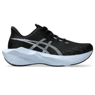 Asics Womens Novablast 6 Road-Running Shoes Black 8.5