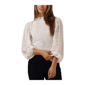 Co'Couture Dames, Blouses & Shirts, Wit, Maat: XL