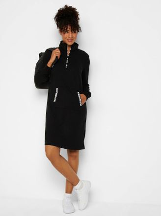 Catamaran Sweatshirt CATAMARAN, Damen, Gr. 44/46, schwarz, 70% Viskose, 25% Polyamid, 5% Elasthan, gebl&uuml;mt, gemustert, unifarben, Sweatshirts Sweatshirt