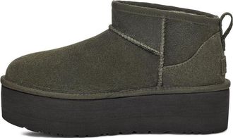 UGG (WMNS) UGG Classic Ultra Mini Platform Forest Night 1135092-FRSN