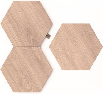 Nanoleaf Elements Expansion Pack (3 Panels) | Birchwood Hexagons in Multicolor at Nordstrom